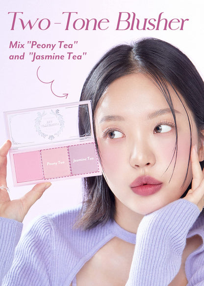 [NEW] Afternoon Tea Blusher Palette - Blossom Tea Blended