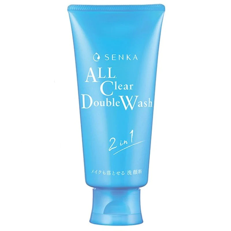 Senka All Clear Double W Makeup Remover Face Wash - Rivvy Momo