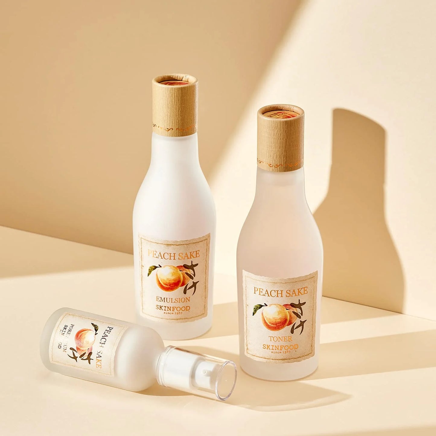 Peach Sake Toner 135ml - Rivvy Momo